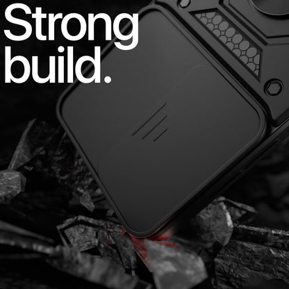 Pikkme OnePlus Nord CE 5 5G D10 Tough Armor Back Cover (Black)