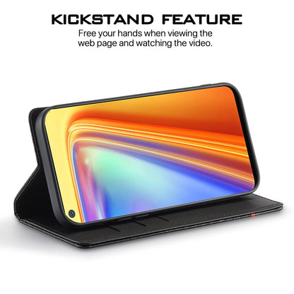 Realme 7/Narzo 30 4G/Narzo 20 Pro Wallet flip case in black by Pikkme – photo 5