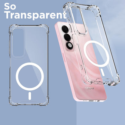 Pikkme Oppo K13x 5G/Realme C71/C75 5G/P3x 5G MagSafe transparent mag-safe mobile cover – photo 2