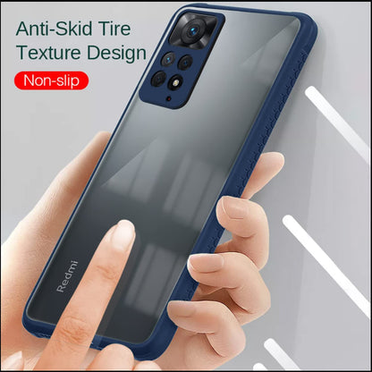 Pikkme Redmi Note 11/Note 11s blue mobile back cover – photo 5