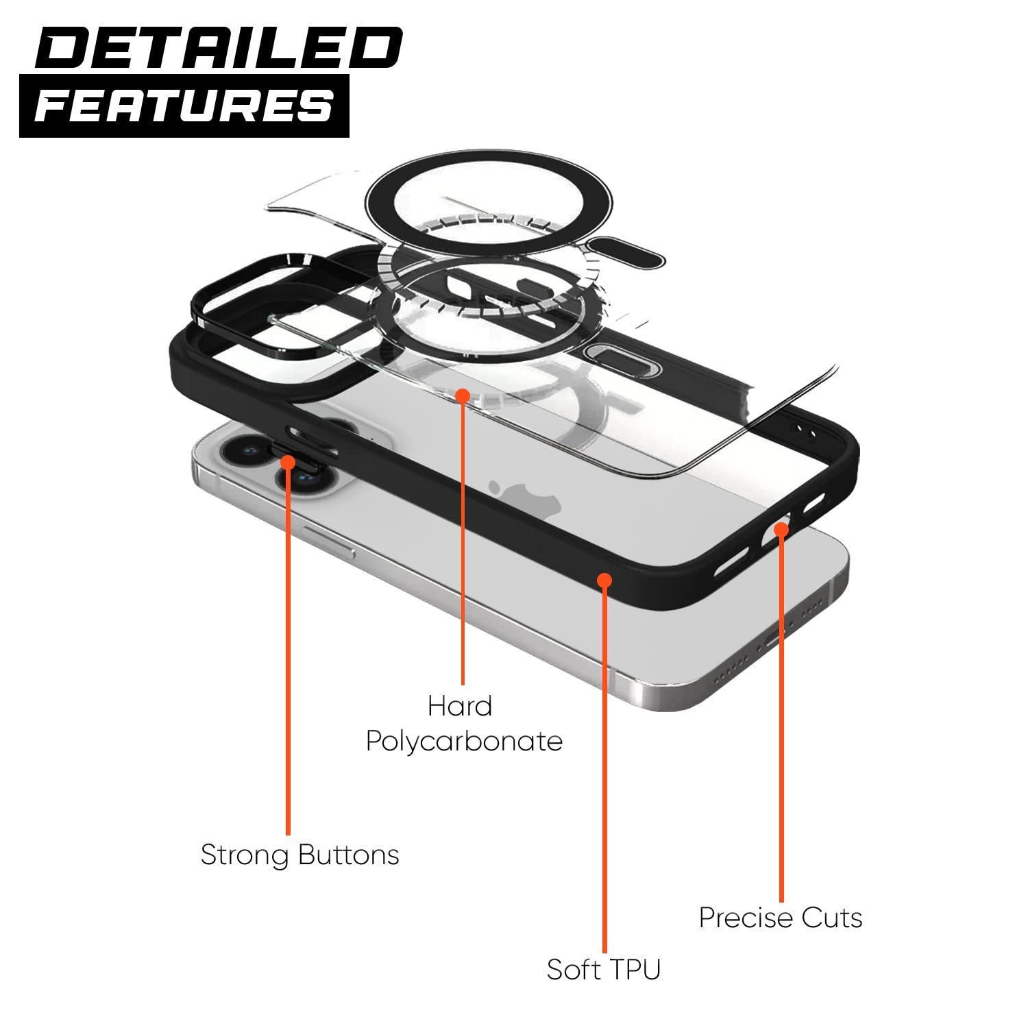 Pikkme black back cover for iPhone 14 Pro Max – photo 4