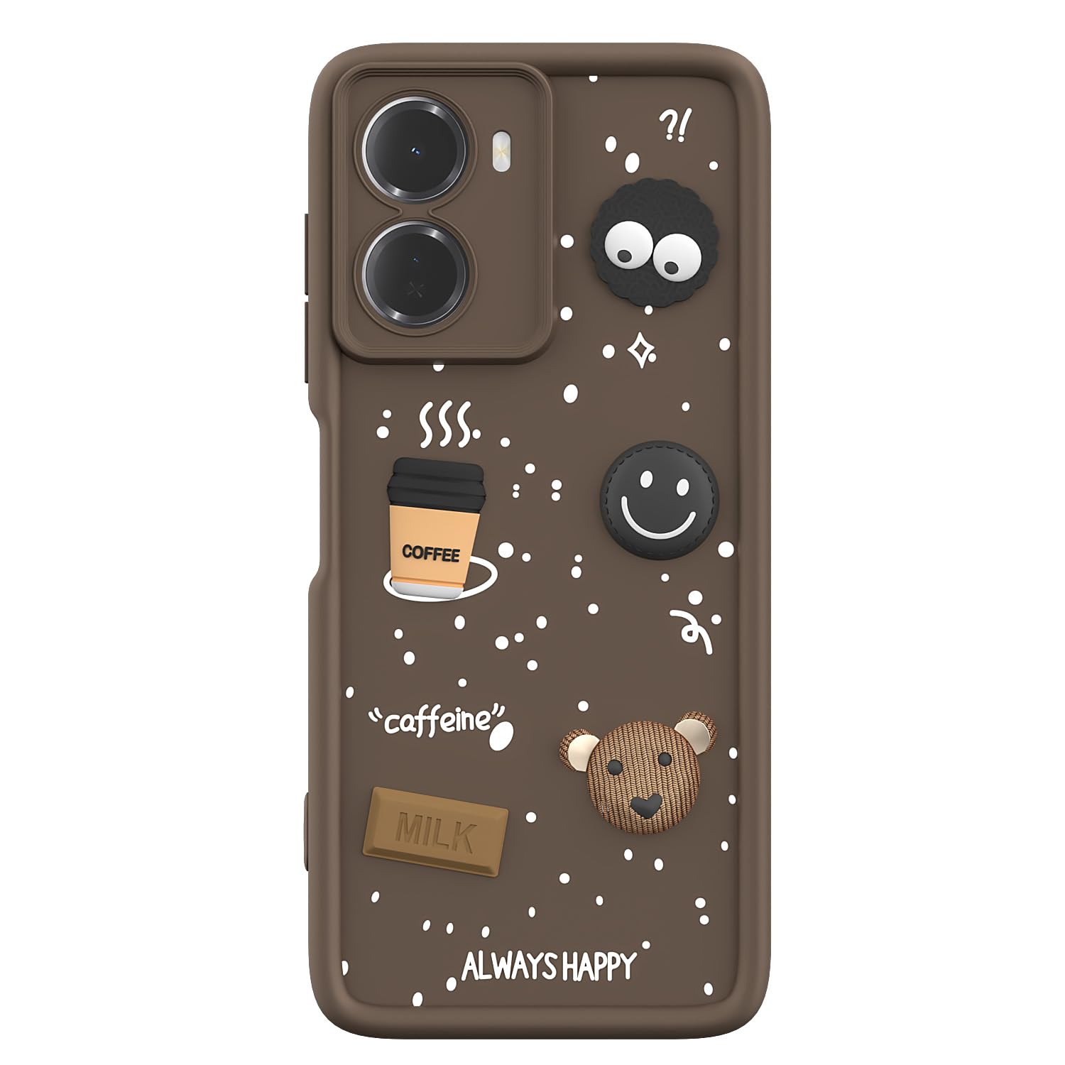 Redmi 15A 5G/3D phone cover in brown by Pikkme – photo 7