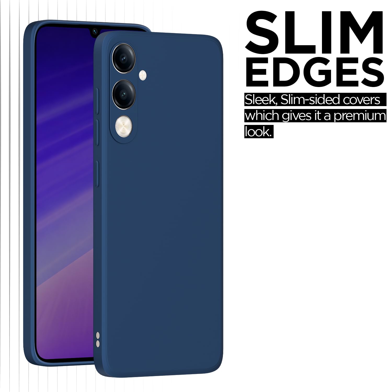 iQOO Z10 Lite 5G/Vivo T4 Lite 5G/Y19 5G/Y19e/Y04 4G/Y29s 5G Matte mobile back cover in blue by Pikkme – photo 6