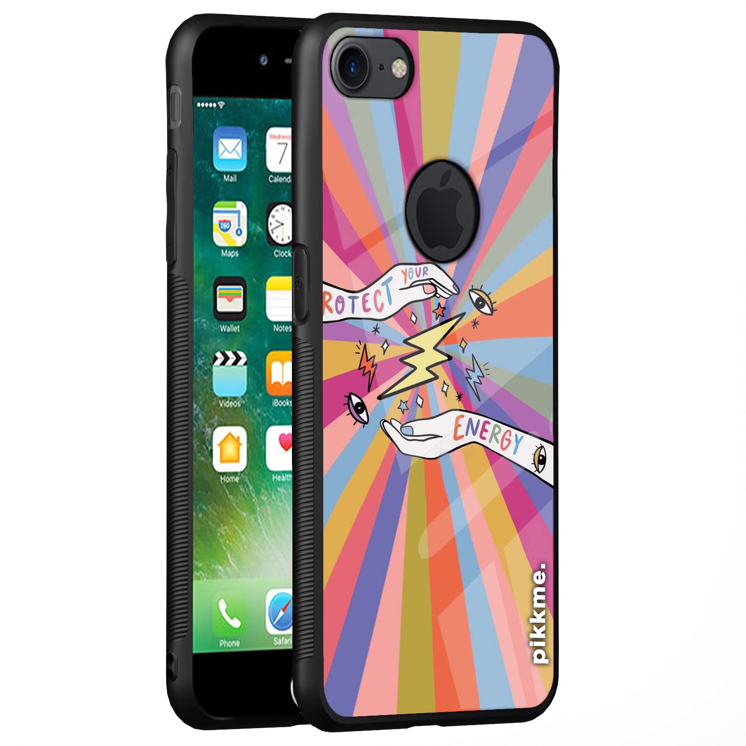 iPhone 7/8 Hybrid mobile back cover by Pikkme