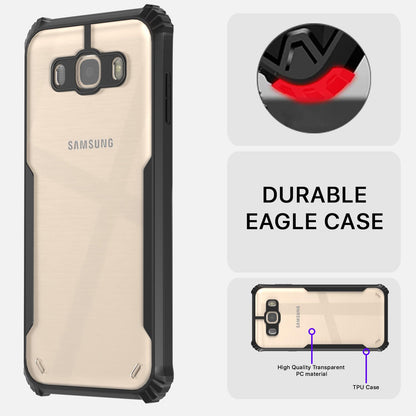 Pikkme Samsung Galaxy J7 2016 Eagle Back Cover (Black)