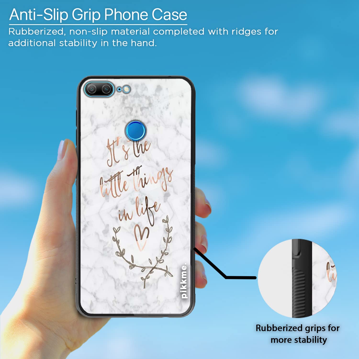 Honor 9 Lite Hybrid back cover by Pikkme – photo 5