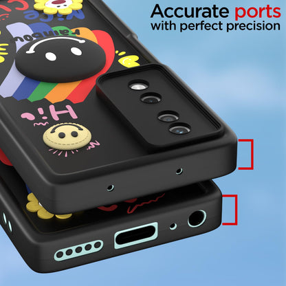 Black Soft Silicone back cover for Honor X7B 5G – Pikkme – photo 4