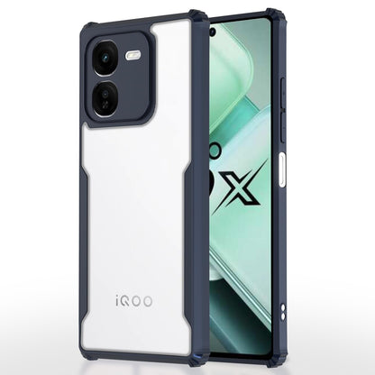 Pikkme blue mobile back cover for iQOO Z9x 5G