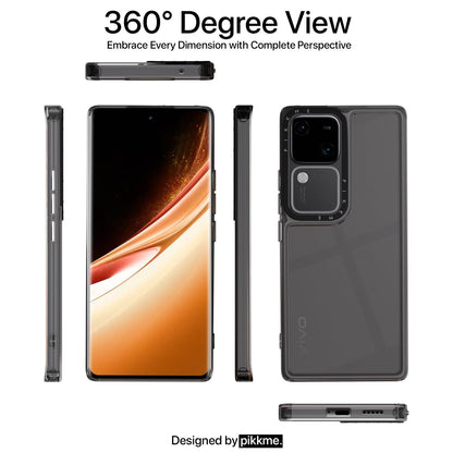 Pikkme transparent Hybrid mobile back cover for Vivo V30/V30 Pro 5G – photo 2