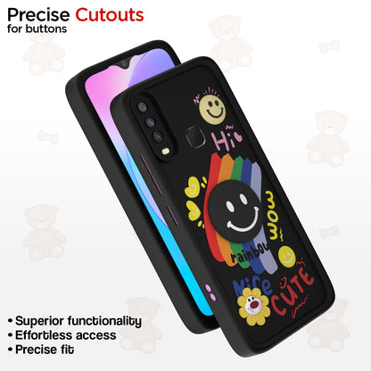 Pikkme Vivo Y12/Y15/Y17/U10 Soft Silicone black mobile back cover – photo 6