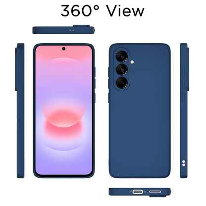 Samsung A37 5G Matte mobile cover in blue by Pikkme – photo 4