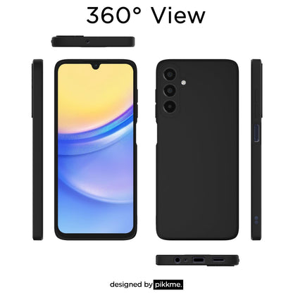 Black mobile back cover for Samsung A15 5G – Pikkme – photo 4