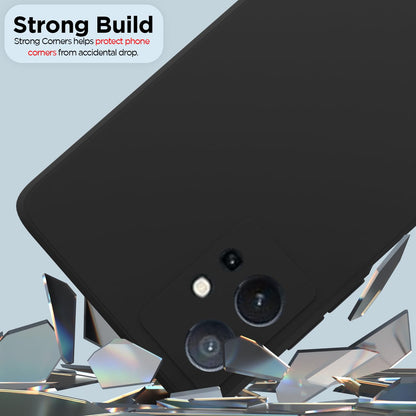 Pikkme Vivo T1/Y75/iQOO Z6 5G Matte black back cover – photo 5