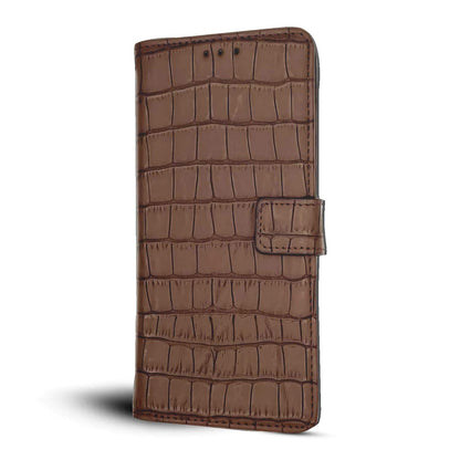 Pikkme brown Leather wallet flip cover for iPhone X/XS – photo 4