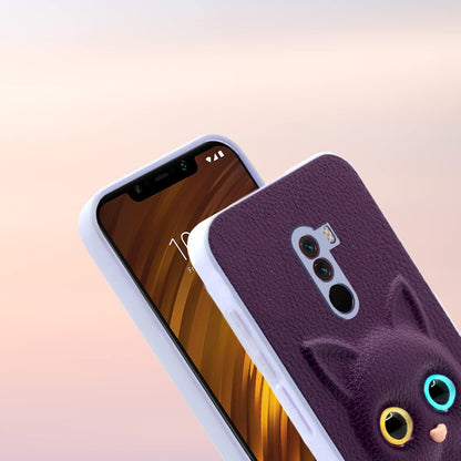 Pikkme purple Cat phone cover for Mi Poco F1 – photo 5