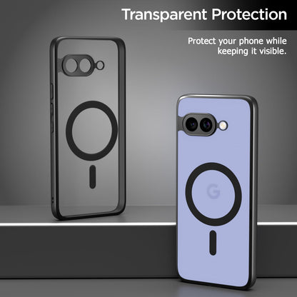 Pikkme black mag-safe MagSafe phone cover for Google Pixel 9A 5G – photo 3