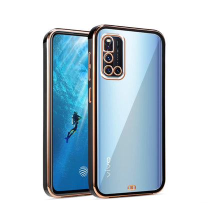 Pikkme black Chrome back cover for Vivo V19