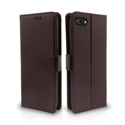 Pikkme Realme C2 Vintage Flip Cover | Coffee