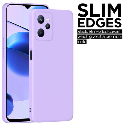 Pikkme Realme C35 purple mobile back cover – photo 6