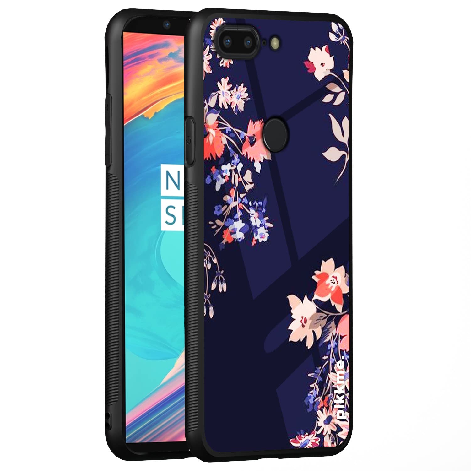 Pikkme OnePlus 5T Flower mobile cover