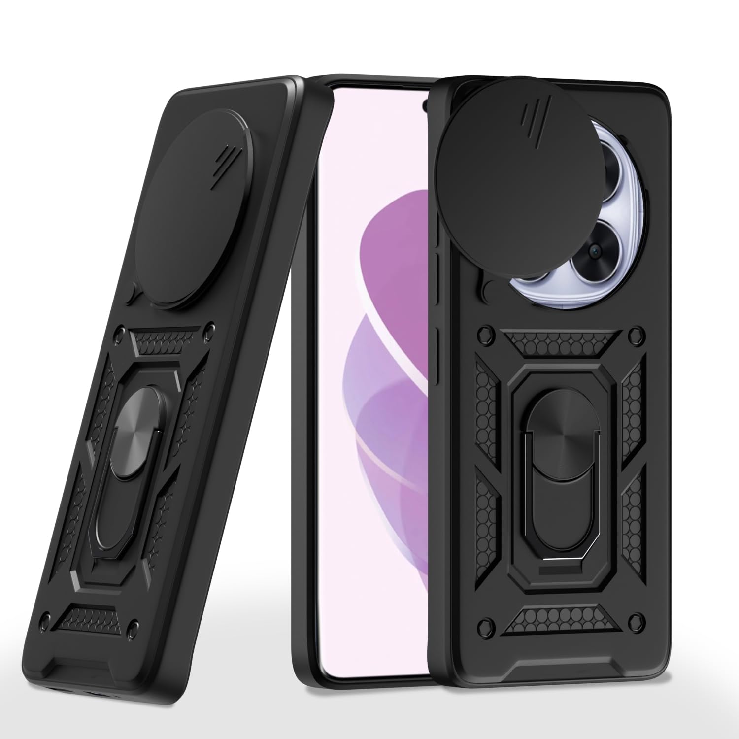 Black mobile cover for Redmi Note 14 Pro 5G – Pikkme