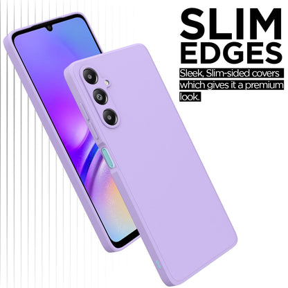 Pikkme Samsung Galaxy M34 5G / F34 5G Liquid Silicone Back Cover | Purple