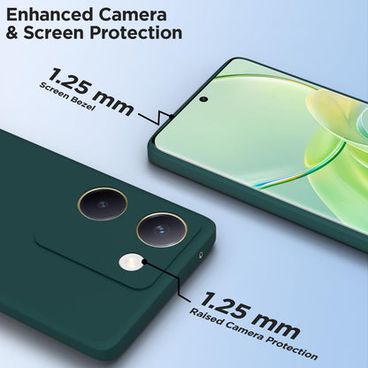 Green Matte mobile back cover for Vivo Y200 Pro 5G – Pikkme – photo 6