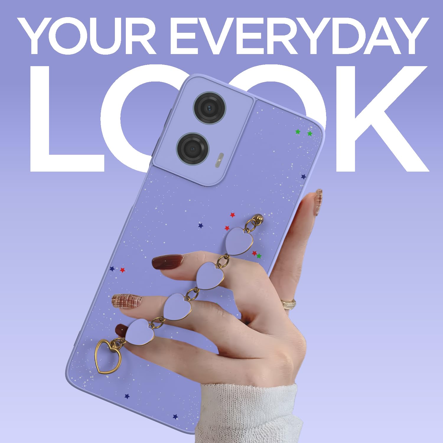 Pikkme Moto G24 Power purple mobile back cover – photo 2