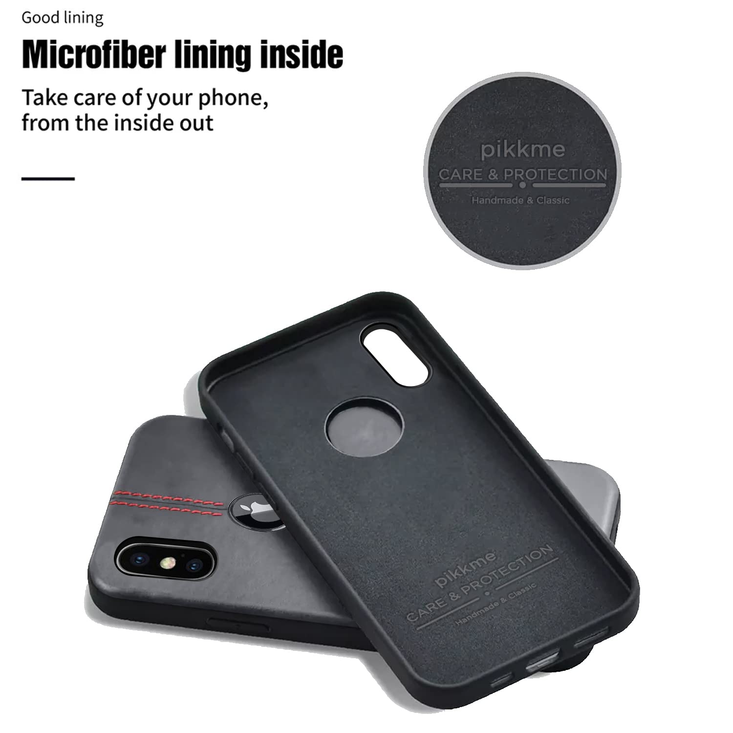 Pikkme black mobile cover for iPhone X – photo 3