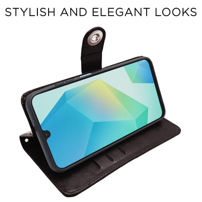 Pikkme Samsung A16 5G Button coffee flip cover – photo 3