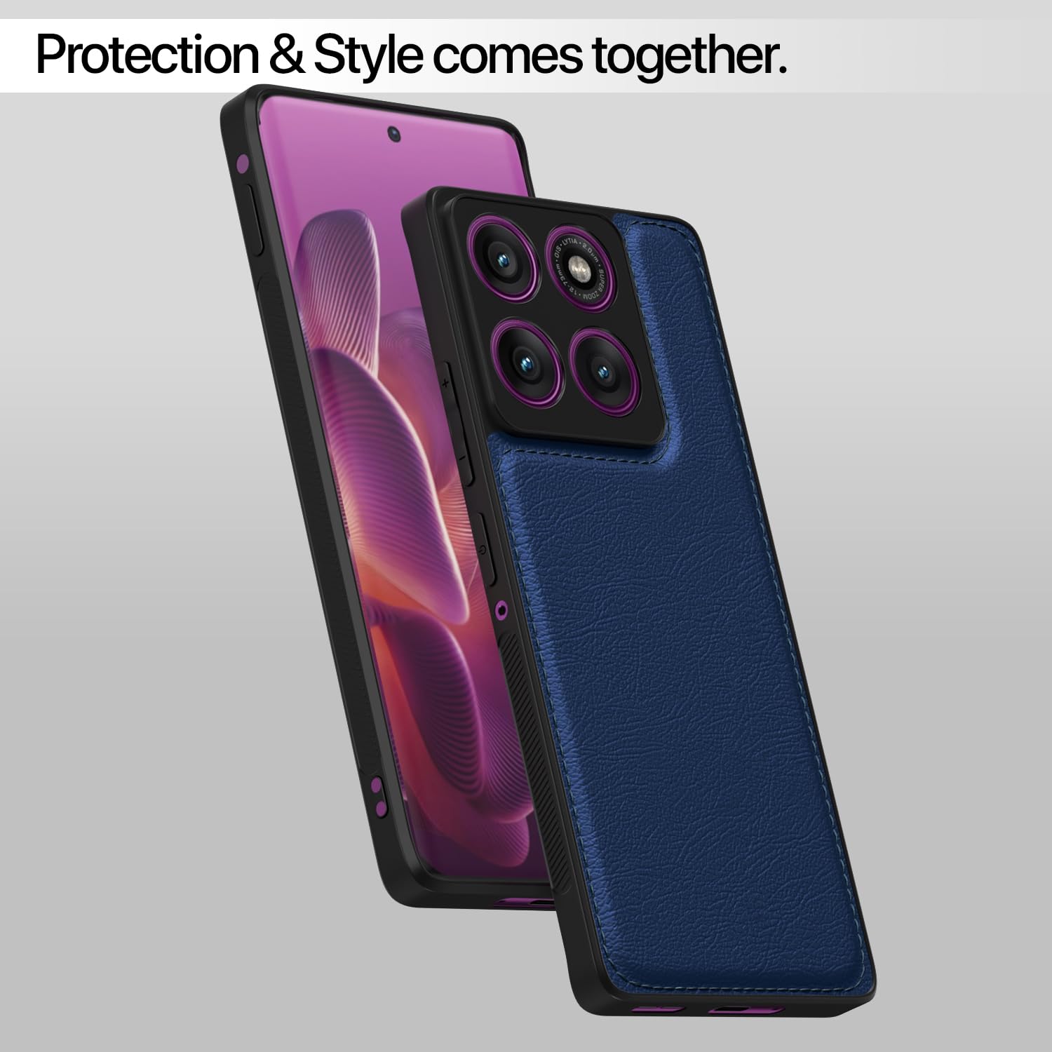 Pikkme Moto Edge 60 Pro 5G blue mobile back cover – photo 7