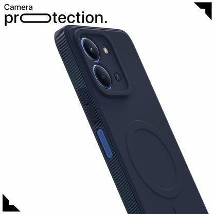 Pikkme Redmi 15C 5G MagSafe blue back cover – photo 5