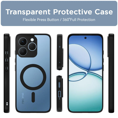 Pikkme Realme 15T/Narzo 90 5G black mag-safe phone cover – photo 2