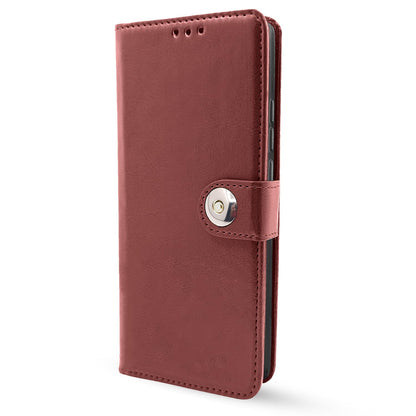 Pikkme OnePlus Nord Ce 4 5G Button Flip Cover (Brown)