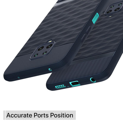 Blue Silicone back cover for Redmi Note 10 Lite/Note 9 Pro/Pro Max/Poco M2 Pro – Pikkme – photo 4