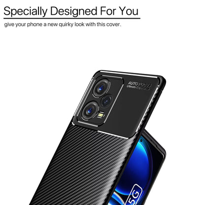 Pikkme black Carbon phone cover for Redmi Note 12 Pro 5G – photo 6