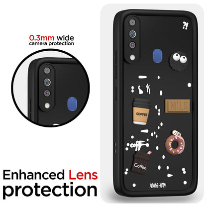 Pikkme Samsung M30/3D black mobile back cover – photo 5