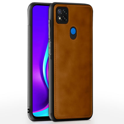 Pikkme Redmi 10A/9/9C Leather brown phone cover