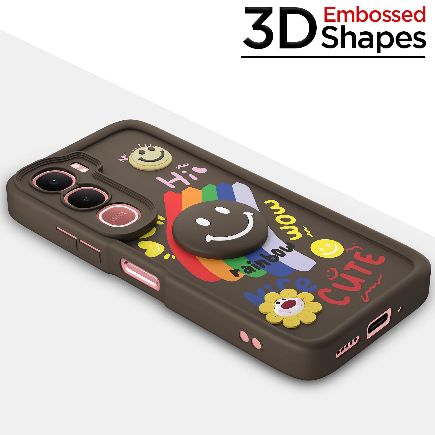 Brown mobile cover for Vivo Y31 5G – Pikkme – photo 3