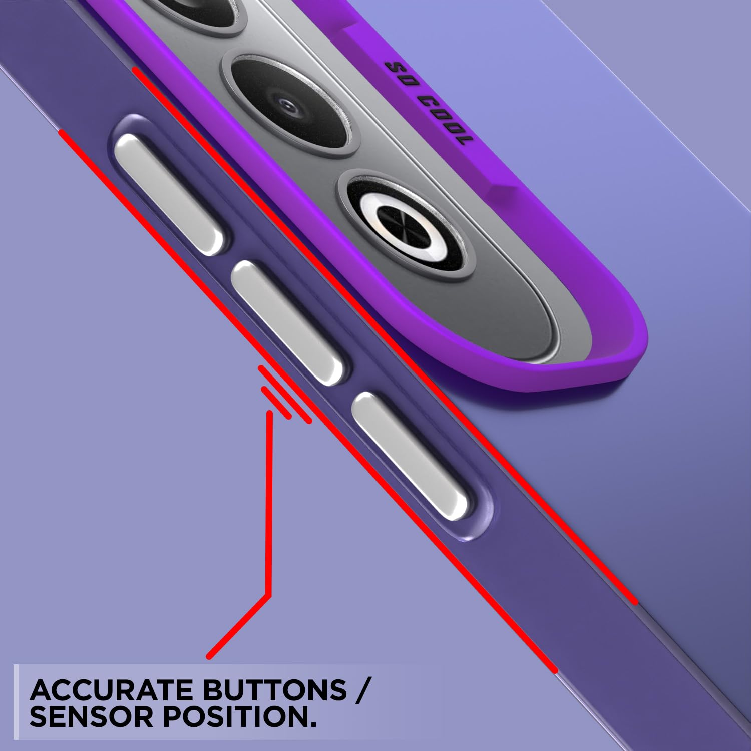 OnePlus Nord CE 4 5G Matte back cover in purple by Pikkme – photo 7