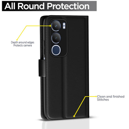 Pikkme black Button flip case for Vivo Y19s – photo 4