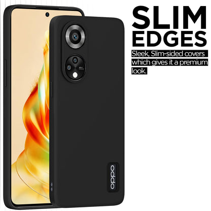 Black Matte mobile cover for Oppo Reno 8T 5G – Pikkme – photo 6