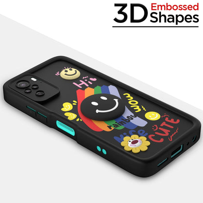Black back cover for Redmi Note 10/Note 10s/Note 11 SE – Pikkme – photo 3
