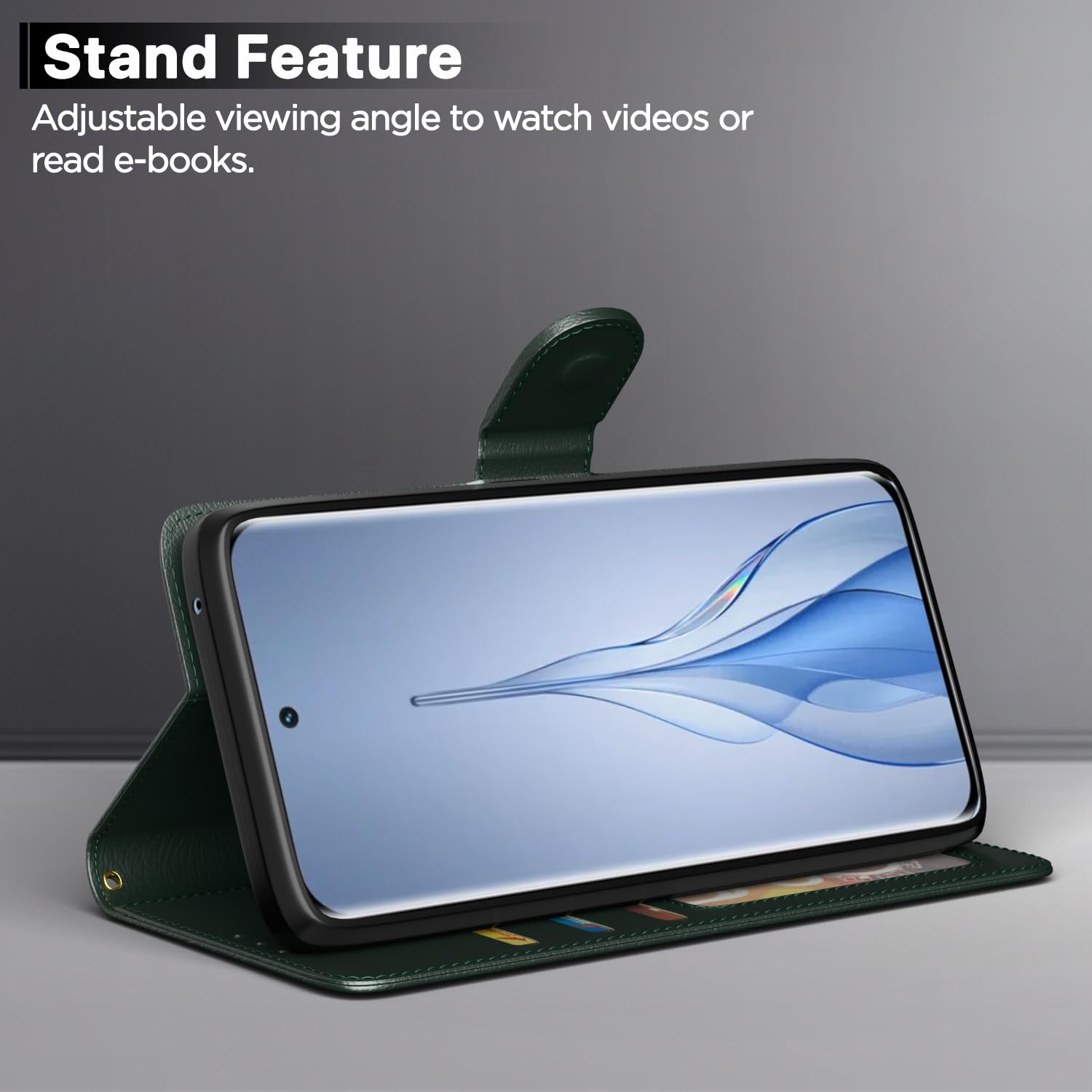 Pikkme green mobile flip cover for Tecno Pova – photo 3