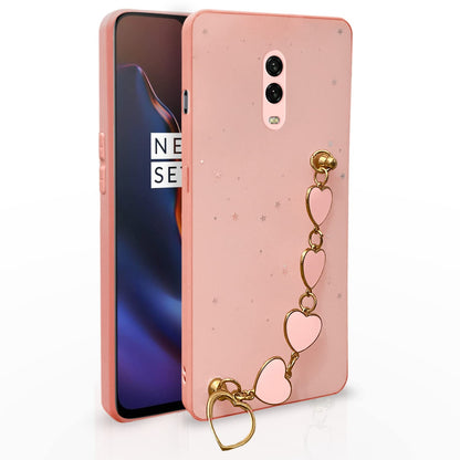 Pikkme pink back cover for OnePlus 6T
