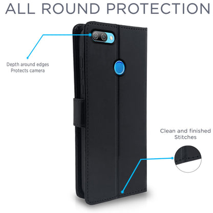 Pikkme Honor 9N Wallet black wallet flip cover – photo 4