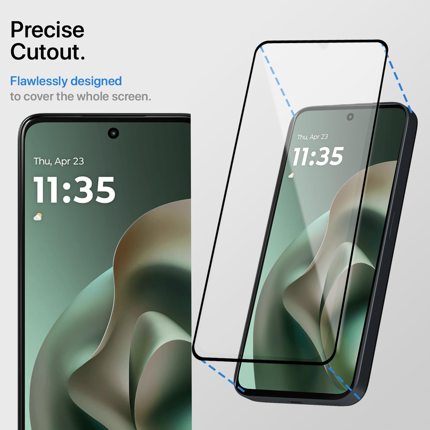 Moto G67 Power/G57 Power 5G tempered glass by Pikkme – photo 2