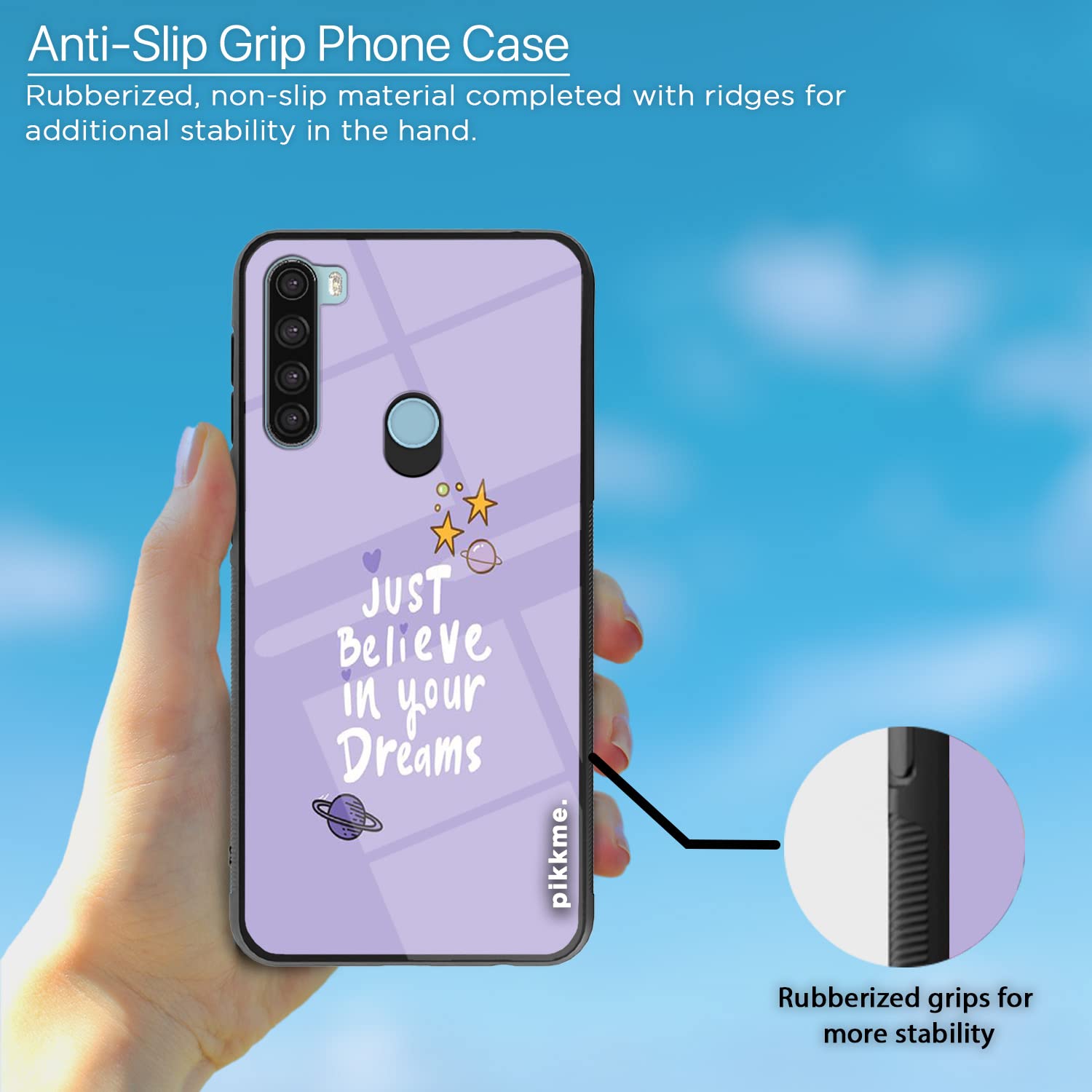 Pikkme Redmi Note 8 Hybrid mobile cover – photo 5