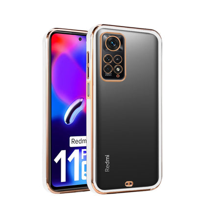 Redmi Note 11 Pro/Note 11 Pro Plus 5G mobile cover in white by Pikkme