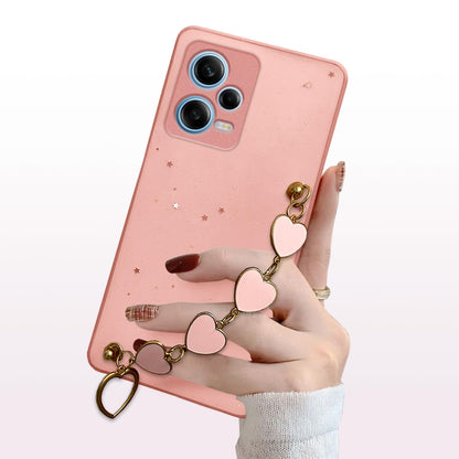 Redmi Note 12 5G Chain mobile back cover in pink by Pikkme – photo 3